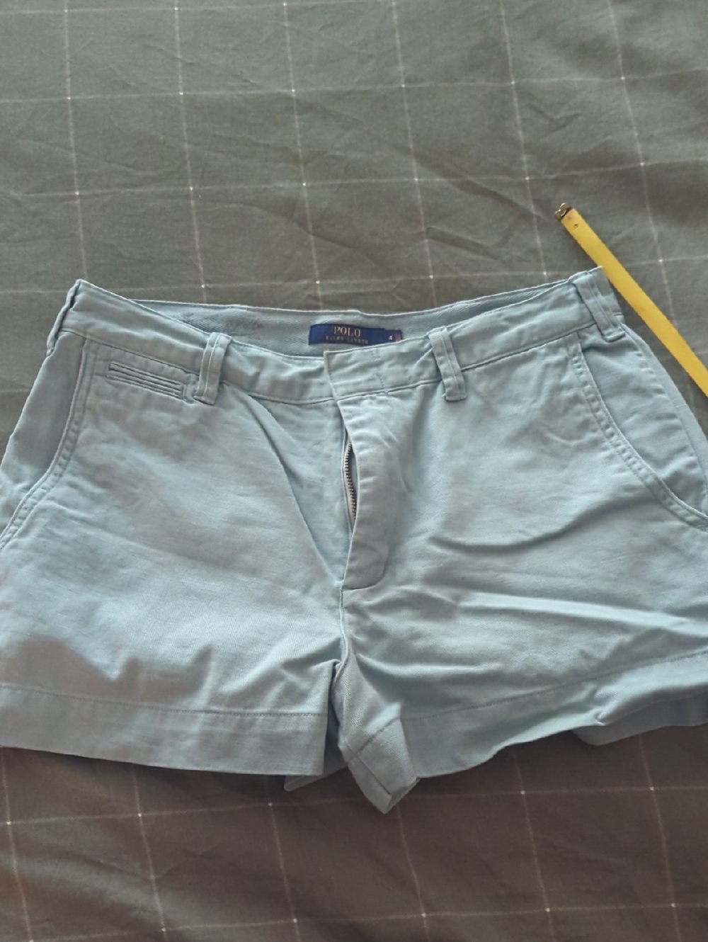 Ralph Lauren Light Blue Women's Chino Shorts
